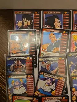 Dragon Ball Z TCG Personality Card Lot HiTech DBZ Trading Cards-Read Description - Image 2