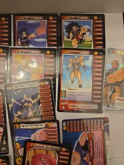 Dragon Ball Z TCG Personality Card Lot HiTech DBZ Trading Cards-Read Description - Image 3