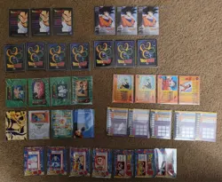 Dragon Ball Z Non-Sport Trading Cards Mixed Vintage Lot Goku Vegeta Piccolo - Image 3