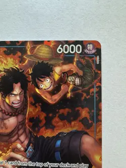 Portgas.D.Ace (TR) OP08-052 Royal Blood Foil One Piece tcg Treasure Rare - Image 3