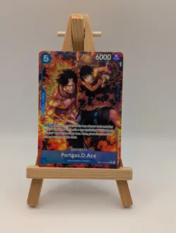 Portgas.D.Ace (TR) OP08-052 Royal Blood Foil One Piece tcg Treasure Rare (S) - Image 1