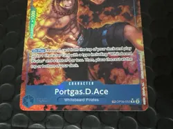 Portgas.D.Ace (TR) OP08-052 Royal Blood Foil One Piece tcg Treasure Rare - Image 3