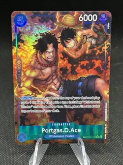 Portgas.D.Ace (TR) OP08-052 Royal Blood Foil One Piece tcg Treasure Rare (S) - Image 1