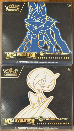 ✅Pokemon TCG Mega Evolution Pokemon Center Elite Trainer Box ETB Set Of 2 Sealed - Image 1