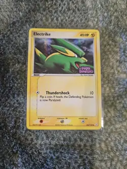Pokemon Card - Electrike Holon Phantoms Stamped 64/110 Common Reverse Holo HP - Image 1