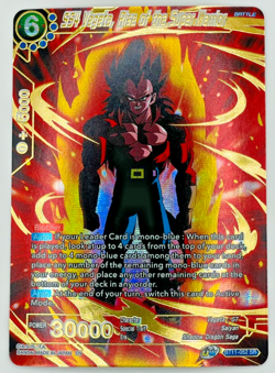 SS4 Vegeta, Rise of the Super Warrior BT11-052 SR Foil Dragon Ball Super Card NM - Image 1