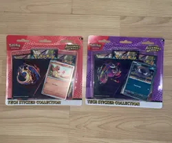 2 x Pokemon TCG Ascended Heroes Tech Sticker Collection Gastly Charmander Sealed - Image 1