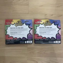 2 x Pokemon TCG Ascended Heroes Tech Sticker Collection Gastly Charmander Sealed - Image 4