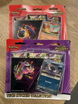 Pokemon TCG Ascended Heroes Tech Sticker Collection Gastly And Charmander Sealed - Image 2