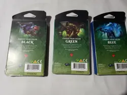 Magic the Gathering - Zendikar Rising - Lot Of 3 Black Blue Green Theme Booster - Image 5