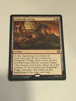 Urabrask's Forge - ONE - 387 - Extended Art - NM - MTG - Image 1