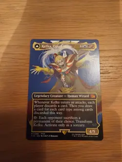 Kefka, Court Mage-Final Fantasy-Borderless-Regular-398- Magic the Gathering MTG - Image 1