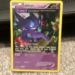 Pokemon Sableye XY92 Holo Promo Θ Stop XY Set TCG Card English - Image 1