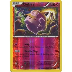 Clefairy 81/122 Reverse Holo BREAKpoint Pokemon Card NM - Image 1