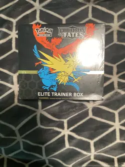 Hidden Fates Elite Trainer Box ETB English Factory Sealed Pokemon Box - Image 1