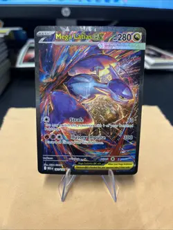 Pokemon TCG Mega Latias EX 181/132 Mega Evolution English - Image 1