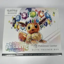 Pokemon TCG: Prismatic Evolutions Pokemon Center ETB Factory Sealed New Lot of 2 - Image 2