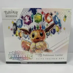 Pokemon TCG: Prismatic Evolutions Pokemon Center ETB Factory Sealed New Lot of 2 - Image 3