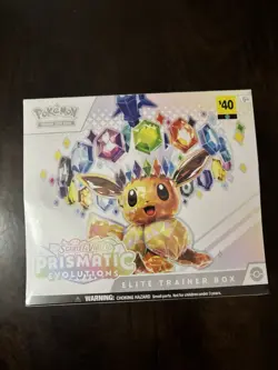 Prismatic Evolutions ETB Pokemon TCG Lot Of 2 SEALED/NEW - Image 2