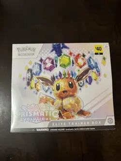 Prismatic Evolutions ETB Pokemon TCG Lot Of 2 SEALED/NEW - Image 5