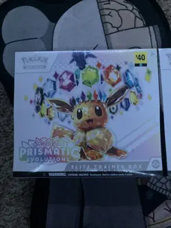 Lot Of 2 Sealed Pokemon Prismatic Evolutions ETB TCG Elite Trainer Box - Image 2