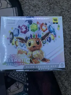 Lot Of 2 Sealed Pokemon Prismatic Evolutions ETB TCG Elite Trainer Box - Image 3