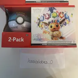 Pokemon Prismatic Evolutions ETB + Pokeball Bundle Sams Club Sealed ( Lot of 2 ) - Image 4