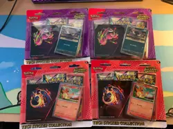 4x Pokemon TCG Ascended Heroes Tech Sticker Collection New Sealed - 12 Packs - Image 1