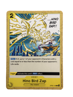 New: One Piece CCG Hino Bird Zap OP05-116 Awakening of the New Era Regular C - Image 1