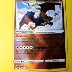 Radiant Charizard 020/159 Crown Zenith Radiant Rare Pokemon Card Holo Shiny - Image 2
