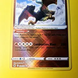 Radiant Charizard 020/159 Crown Zenith Radiant Rare Pokemon Card Holo Shiny - Image 3