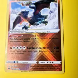 Radiant Charizard 020/159 Crown Zenith Radiant Rare Pokemon Card Holo Shiny - Image 5