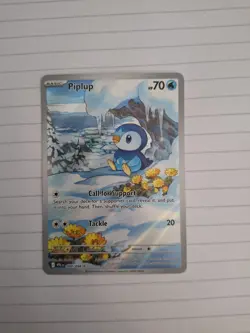 Piplup 098/094 Me02: Phantasmal Flames Holo. Pokemon Card. Great Condition! - Image 1
