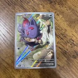 Pokemon TCG N’s Zorua SVP 189 Journey Together ETB Promo NM - Image 1