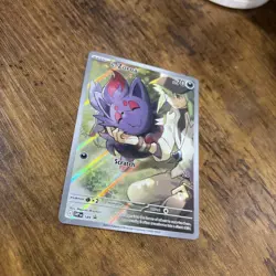 Pokemon TCG N’s Zorua SVP 189 Journey Together ETB Promo NM - Image 2
