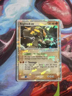 Pokemon Regirock EX Ultra Rare Holofoil Card Hidden Legends 98/101 - Image 1
