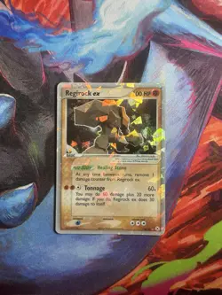 Pokemon Regirock EX Ultra Rare Holofoil Card Hidden Legends 98/101 - Image 3