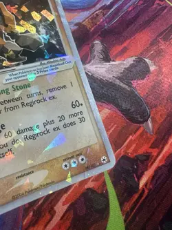 Pokemon Regirock EX Ultra Rare Holofoil Card Hidden Legends 98/101 - Image 5