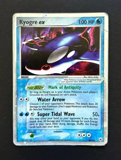 Pokemon Card - Kyogre ex 94/101 EX Hidden Legends Ultra Rare Holo - Image 1