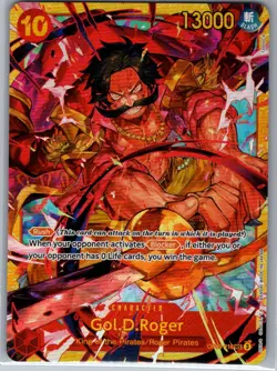 Gol.D.Roger OP09-118 SEC English Emperors in the New World - One Piece Card - NM - Image 1