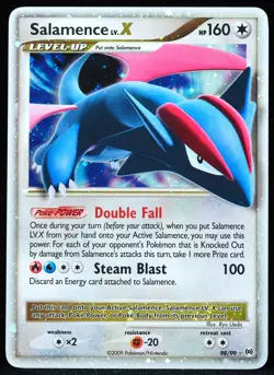 Salamence Lv.X #98 NM+ Pokemon Card - Image 1