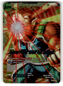 Bardock // Saiyan Power Great Ape Bardock P-046 Foil Promo Promotion Cards LP - Image 1