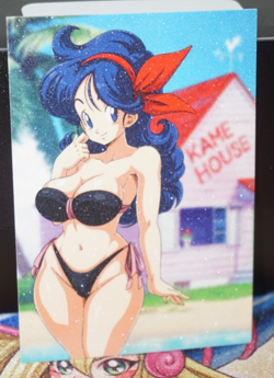 Launch Good Dragon Ball Z DBZ Sexy Bikini Swimsuit Textured Waifu Custom Card - Image 1