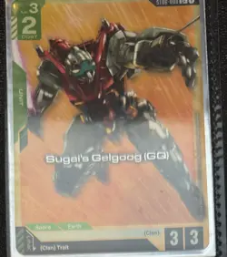 Sugai's Gelgoog (GQ) C+ ST06-008 GUNDAM TRADING CARD GAME CLAN UNITY - Image 1
