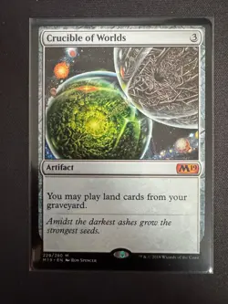 Crucible of Worlds - Core Set 2019 LP/NM - Image 1