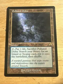 MTG MH3 ~ Polluted Delta (Retro Frame) ~ nMint ~ Ships NOW! ~ Modern Horizons 3 - Image 1