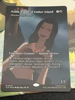 Azula Flame of Ember Island Foil NM English MTG Avatar The Last Air Bender - Image 1