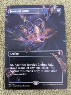 Jeweled Lotus (Borderless) - Commander Masters - Image 1