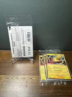 Pokemon TCG Team Rocket’s Zapdos 70/182 GameStop Stamped Promo Sealed - Image 2