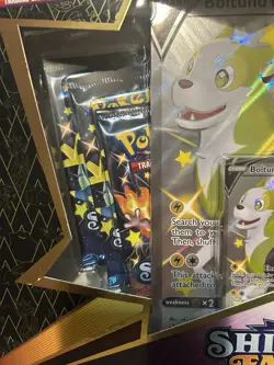 Pokemon TCG Shining Fates Shiny Boltund V Collection Box Factory Sealed - Image 2